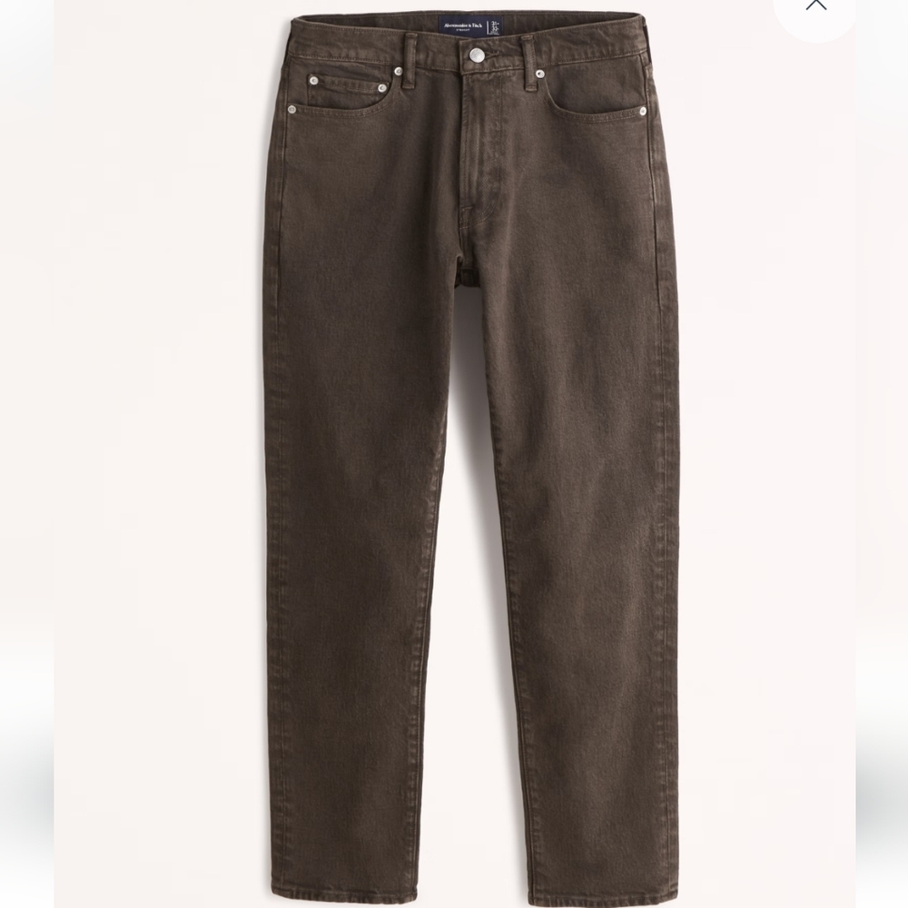 Abercrombie & Fitch Straight Brown Jeans